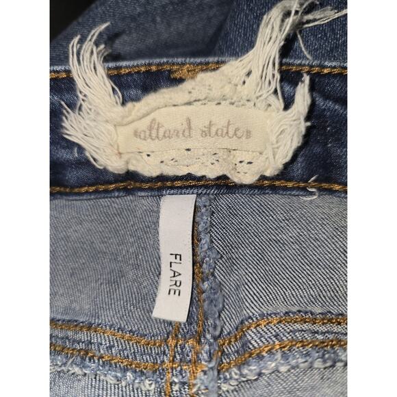 Altered State Womens/juniors Denim Flare Jeans Size 5/27 - Picture 3 of 4